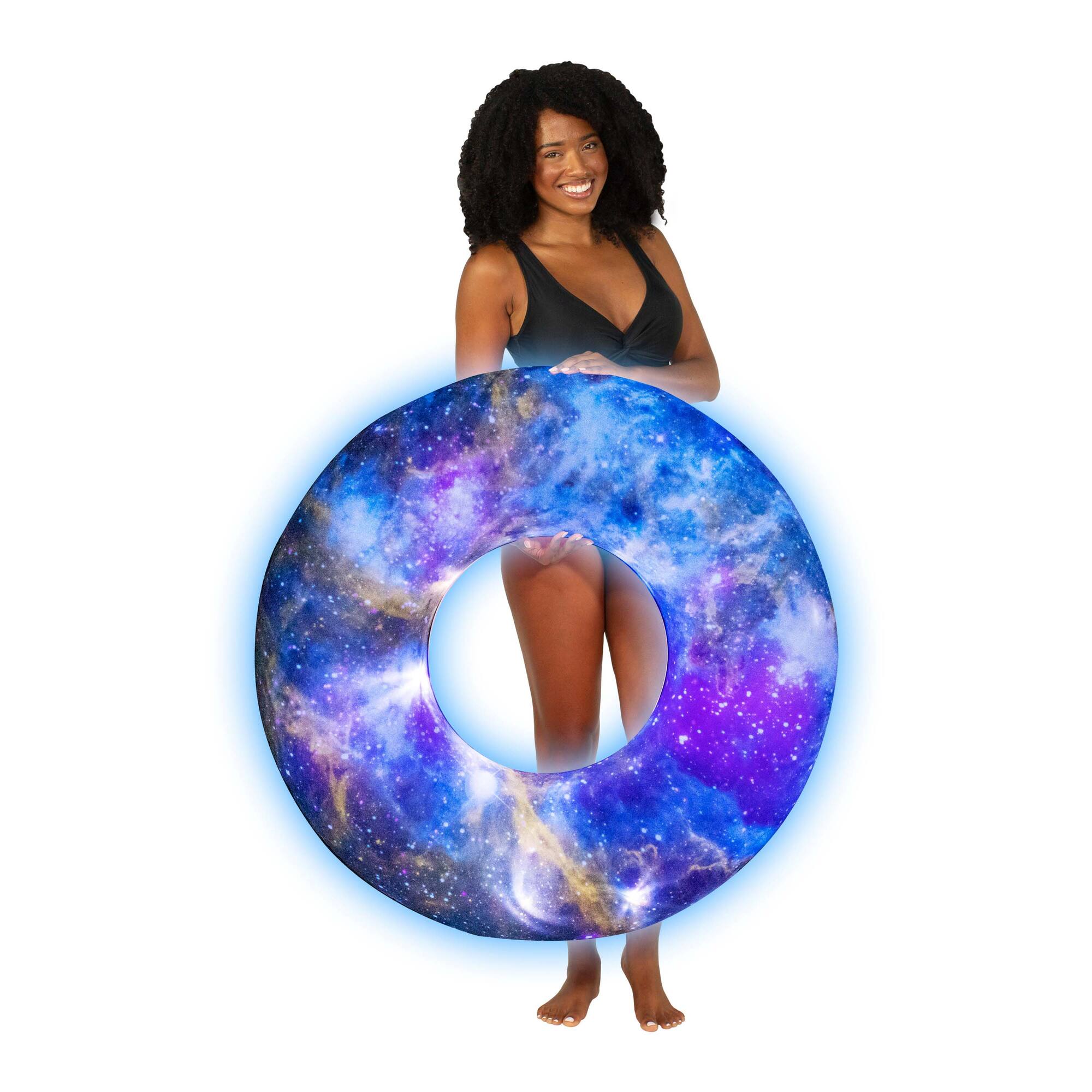 PoolCandy Illuminated LED Lobster Nebula Galaxy Pool Tube